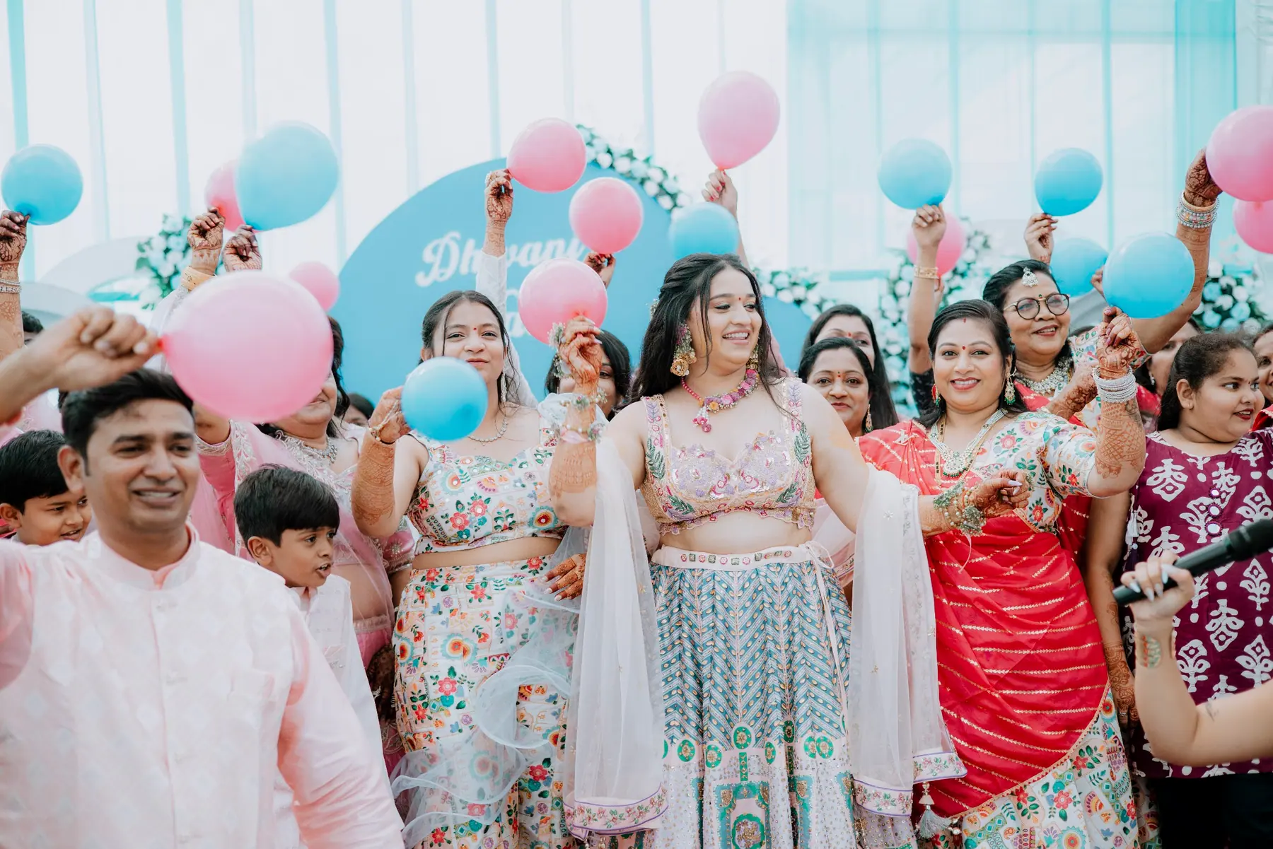 Dhwani & Gaurav haldi photograph by KT Photography