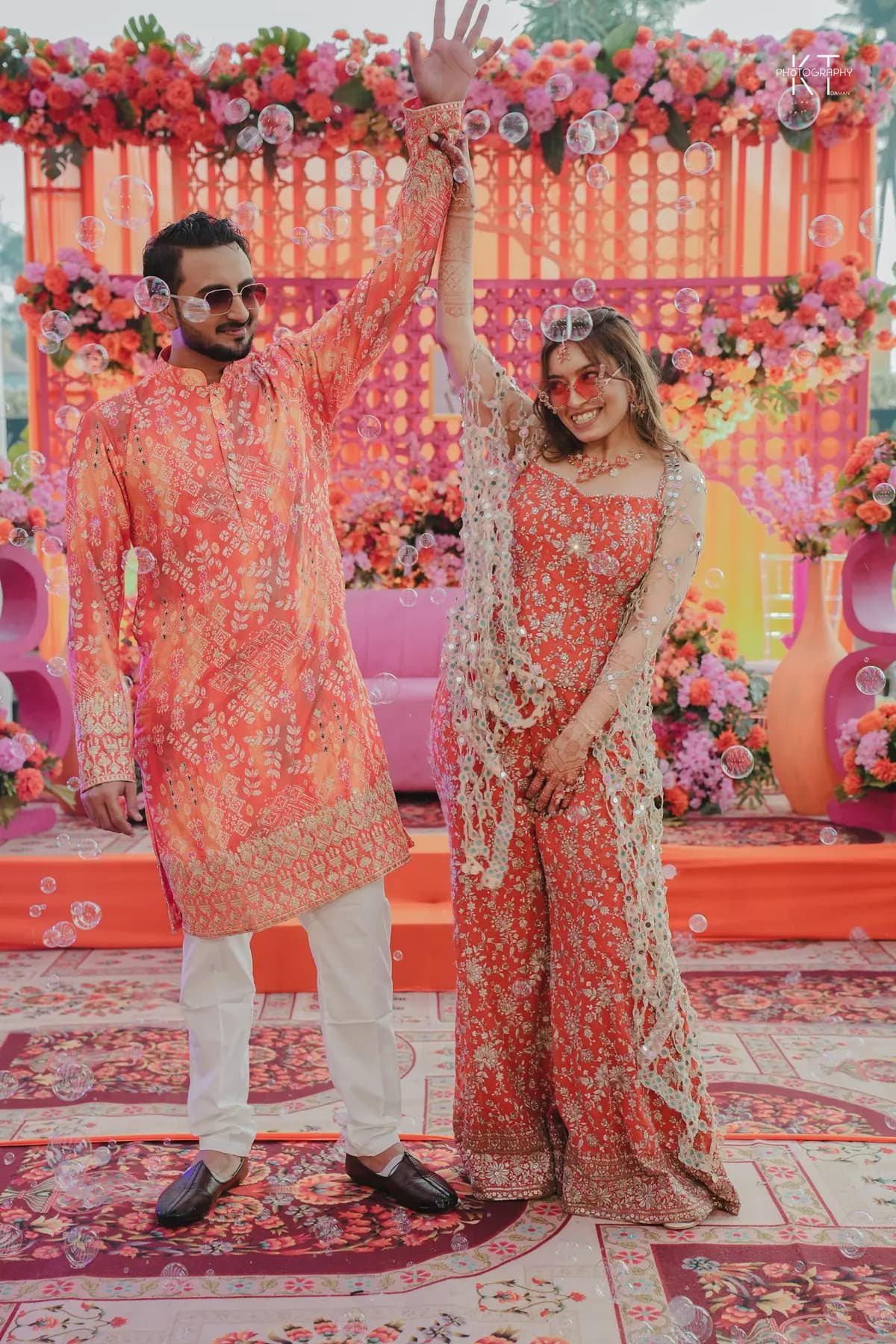 Aman & Monika haldi photograph by KT Photography